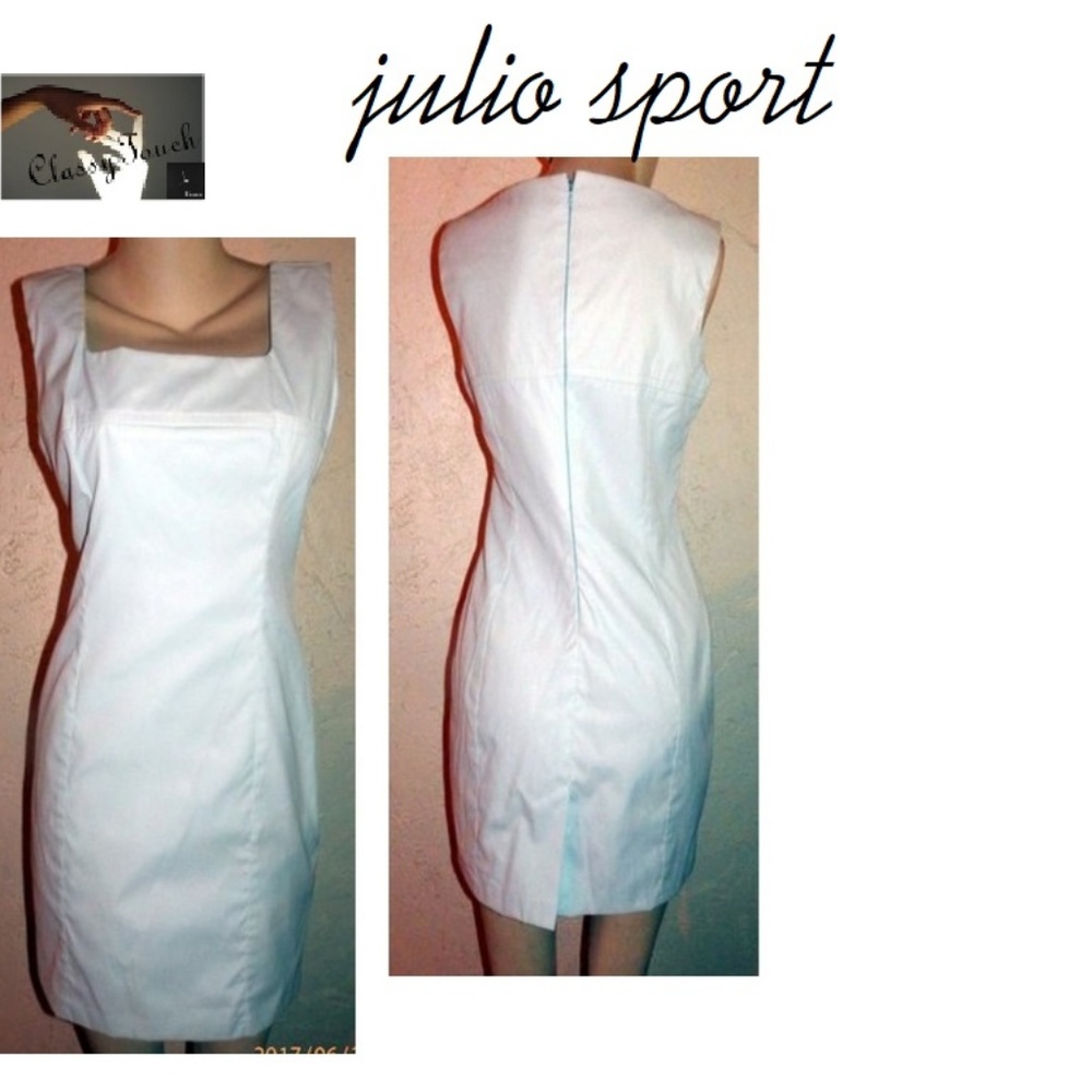 Julio Sport NWOT Plae Green Sheath Dress